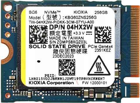 Kioxia KBG60ZNS256G 256GB 2230 NVMe M.2 - CeX (UK): - Buy, Sell